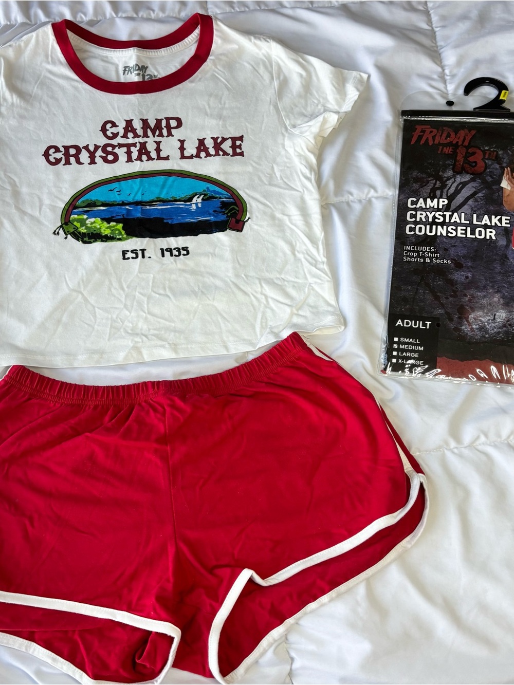 Camp Crystal Lake Women's Halloween Costume
